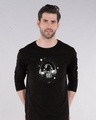 Shop Astronaut Space Full Sleeve T-Shirt-Front