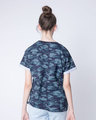 Shop Atlantic Blue Camouflage Boyfriend T-Shirt-Design