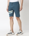 Shop Atlantic Deep Men's Solid One Side Printed Strip Shorts-Design