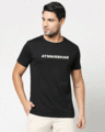Shop Atma Nirbhar Men's Printed T-shirt-Front