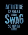 Shop Attitude Aur Swag Full Sleeve T-Shirt-Full