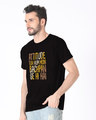 Shop Attitude Bachpan Se Hai Half Sleeve T-Shirt-Design