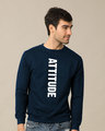 Shop Attitude Light Sweatshirt-Front