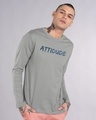 Shop Attitude Dude Full Sleeve T-Shirt-Front