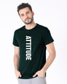 Shop Attitude Half Sleeve T-Shirt-Design