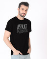 Shop Aukat Se Majboor Half Sleeve T-Shirt-Design