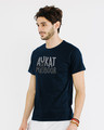 Shop Aukat Se Majboor Half Sleeve T-Shirt-Design