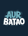 Shop Aur Batao Half Sleeve T-Shirt
