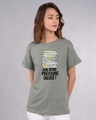 Shop Aur Kitna Pressure Boyfriend T-Shirt-Front