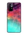 Shop Aura Printed Premium Glass Cover for Poco M4 Pro 5G (Shock Proof, Lightweight)-Front