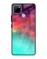 Shop Aura Printed Premium Glass Cover for Realme C12 (Shock Proof, Lightweight)-Front