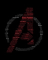 Shop Avengers All Stars (AVL) Round Neck Varsity T-Shirt-Full