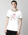 Shop Avengers All Stars (AVL) Round Neck Varsity T-Shirt-Front