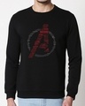 Shop Avengers All Stars Fleece Sweatshirt (AVL)-Front