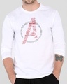 Shop Avengers All Stars Full Sleeve T-Shirt White (AVL)-Front