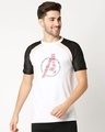 Shop Avengers All Stars Mesh Raglan T-Shirt (AVL)-Front