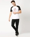 Shop Avengers All Stars Mesh Raglan T-Shirt (AVL)-Design