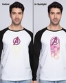 Shop Avengers Circle - Sun ActiveFull Sleeve Raglan T-Shirt-Design