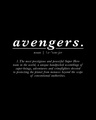 Shop Avengers Dict Boyfriend T-Shirt (AVL)