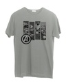 Shop Avengers Heroes Half Sleeve T-Shirt (AVL)-Front