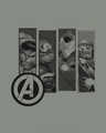 Shop Avengers Heroes Half Sleeve T-Shirt (AVL)