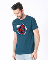 Shop Avengers Paper Half Sleeve T-Shirt (AVL)-Design