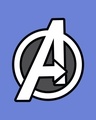 Shop Avengers Printed Badge Half Sleeve T-Shirt (AVL)