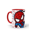 Shop Avengers Spiderman Kawaii Ceramic Mug,  (320ml,  Red , Single Piece)-Front