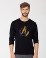 Shop Avengers Splash Full Sleeve T-Shirt (AVL)-Front