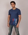 Shop Avengers Trio Half Sleeve T-Shirt (AVL)-Full