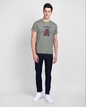 Shop Avengers Varsity Half Sleeve T-Shirt Meteor Grey (AVL)-Design