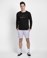 Shop AVG Hereos Outline Full Sleeve T-Shirt  (AVL) Black-Design