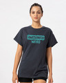 Shop Awesome And Weird Boyfriend T-Shirt-Front