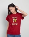 Shop Awesome Jerry Boyfriend T-Shirt (TJL)-Front