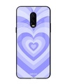 Shop Azure Infinite Heart Premium Glass Case for OnePlus 6T (Shock Proof, Scratch Resistant)-Front