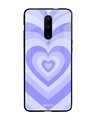 Shop Azure Infinite Heart Premium Glass Case for OnePlus 7 Pro (Shock Proof, Scratch Resistant)-Front