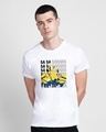 Shop Ba Ba Banana Half Sleeve T-Shirt-Front