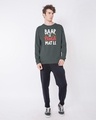Shop Baap Se Panga Mat Le Fleece Light Sweatshirt-Design