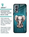 Shop Baby Elephant Printed Premium Glass Cover for OnePlus Nord 2 (Shock Proof, Lightweight)-Back