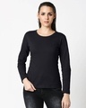 Shop Baby Pink-Black Full Sleeve T-Shirt Combo-Design