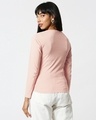 Shop Baby Pink-Black Full Sleeve T-Shirt Combo