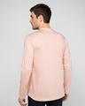 Shop Baby Pink Full Sleeve Henley T-Shirt-Design