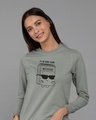 Shop Back Again Fleece Light Sweatshirts-Front