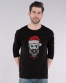 Shop Bad Santa Full Sleeve T-Shirt-Front