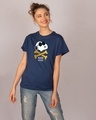 Shop Bad To The Bone Boyfriend T-Shirt-Design