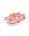 Shop Women's Pink Hand Painted Unicorn Sneakers-Full