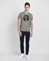 Shop Baka Tu Reva De Half Sleeve T-Shirt Meteor Grey-Full