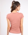 Shop Bakwaas Bandh Kar  Half Sleeve Printed T-Shirt Misty Pink-Design
