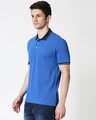 Shop Baleine Blue Half Sleeve Tipping polo-Design