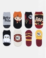 Shop Pack of 8 Harry Potter Gift Pack for Men Lowcut/Crew Socks-Front